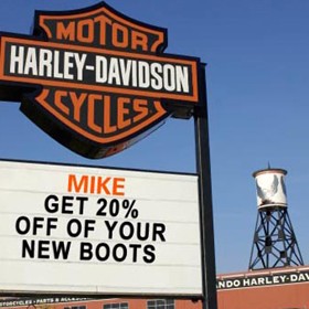 Direct Mail: Harley Davidson Mailer